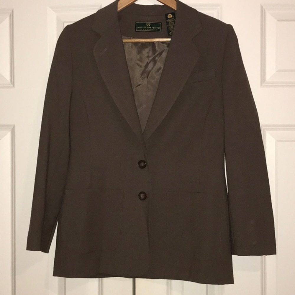 Women’s Wool Bend Blazer, Size 6